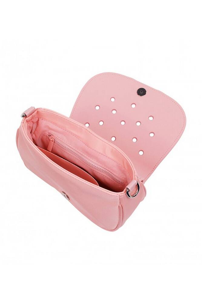 Kadın Crossbody Wıth Eva Front Çanta CZFB0030_POWDER Pembe 