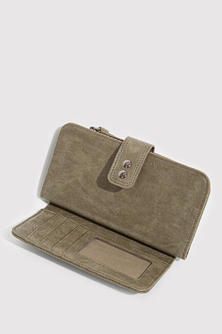 Kadın Cüzdan 1912766-28833 Haki - Thumbnail