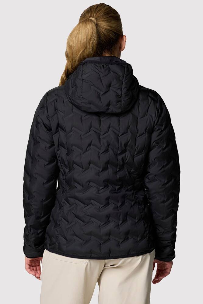 Kadın Delta Ridge II Down Kapüşonlu Kaz Tüyü Mont WK2769_010 Siyah 