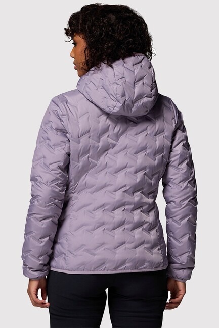 Kadın Delta Ridge II Down Kapüşonlu Kaz Tüyü Mont WK2769_554 Mor (2)
