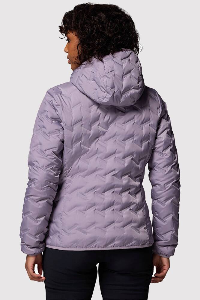 Kadın Delta Ridge II Down Kapüşonlu Kaz Tüyü Mont WK2769_554 Mor 