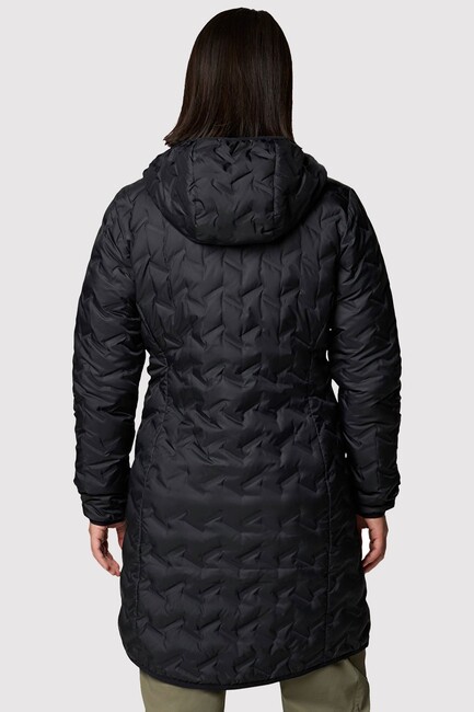Kadın Delta Ridge II Long Down Kaz Tüyü Mont WK0440_010 Siyah (2)