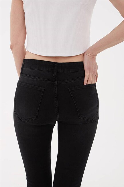 Kadın Denim Pantolon 23Y0693K1 Gri (3)