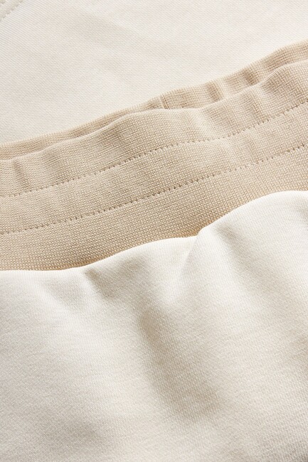 Kadın Diagonal Şort S2510049-102 Ekru (3)