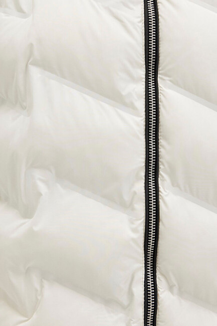 Kadın Dik Yaka mont 1110714-86412 Ekru - Thumbnail