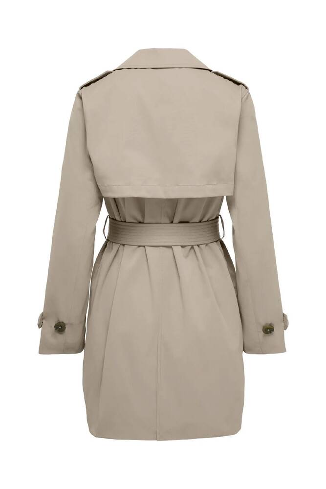Kadın Dısa Lıfe Trençkot 15361537 Bej 