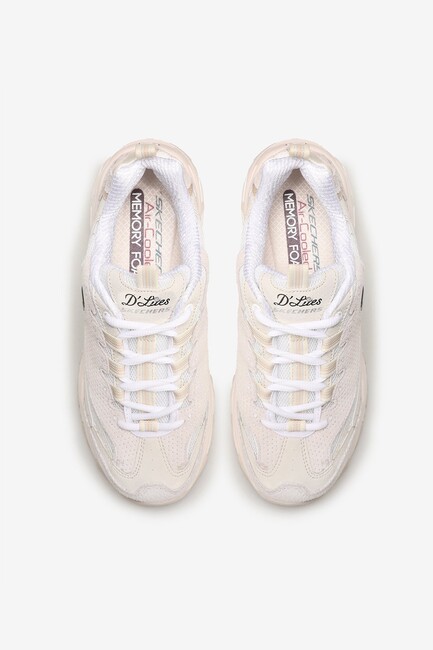 Kadın D'Lites Spor Ayakkabı 13147 OFWT Beyaz - Thumbnail