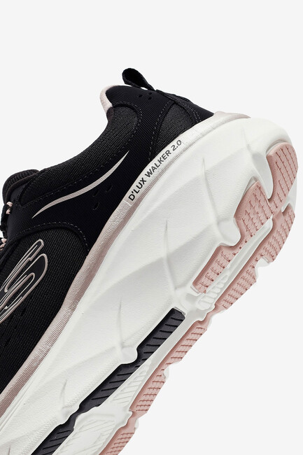 Kadın D'lux Walker 2.0 Ayakkabı 150103 BKRG Siyah - Thumbnail