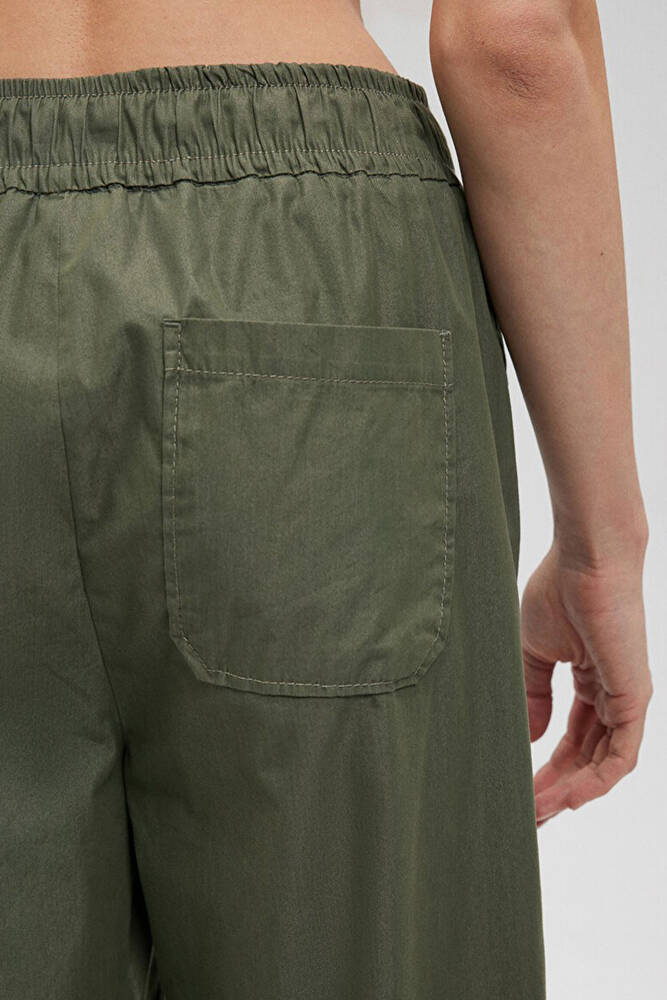 Kadın Dokuma Pantolon 1010425-71559 Yeşil 