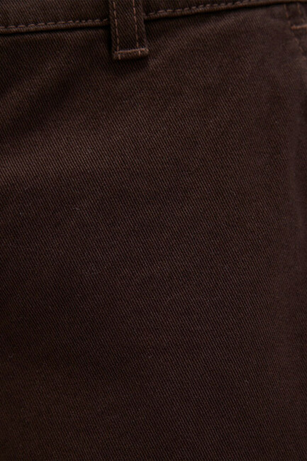 Kadın Dokuma Pantolon 1011027-88067 Kahve - Thumbnail