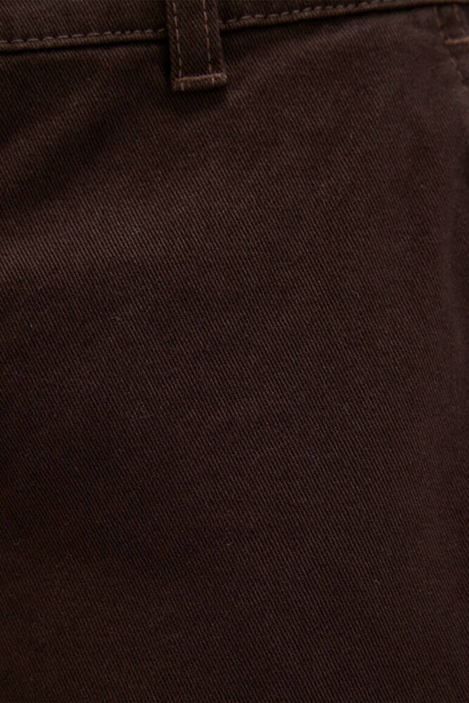 Kadın Dokuma Pantolon 1011027-88067 Kahve 