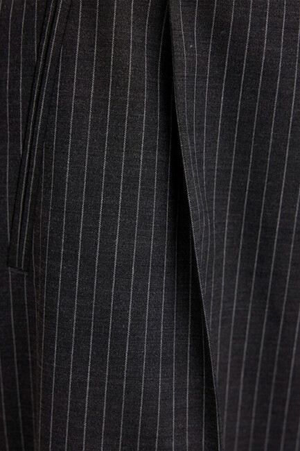 Kadın Dokuma Pantolon 1011129-89329 Gri - Thumbnail