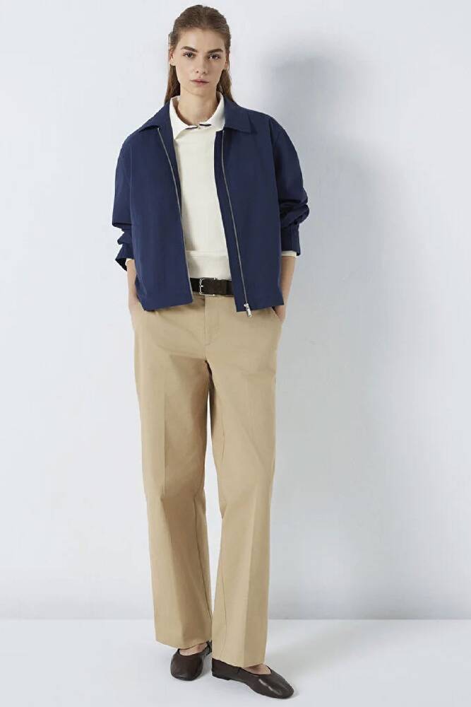 Kadın Dokuma Pantolon 1011160-70370 Kahve 