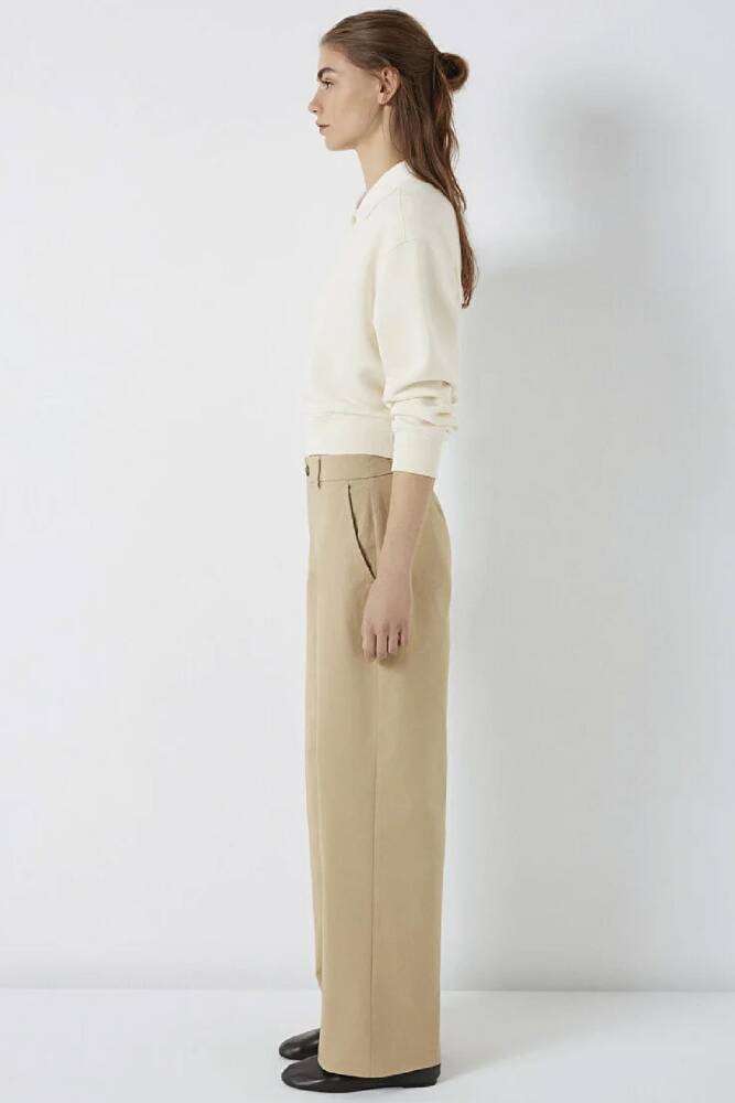 Kadın Dokuma Pantolon 1011160-70370 Kahve 