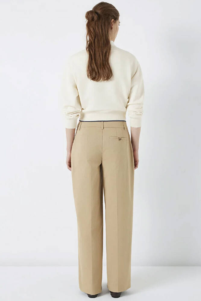 Kadın Dokuma Pantolon 1011160-70370 Kahve 