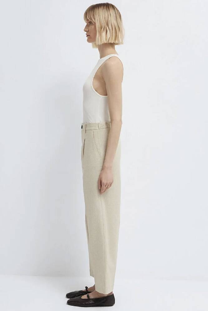 Kadın Dokuma Pantolon 1011197-70331 Bej 