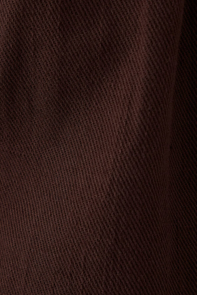 Kadın Dokuma Şort 1410258-70236 Kahve 