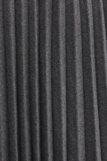 Kadın Dokuma Şort Etek 1410235-80023 Gri - Thumbnail