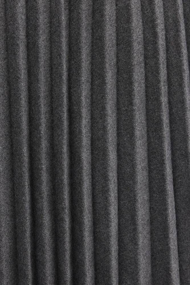 Kadın Dokuma Şort Etek 1410235-80023 Gri 