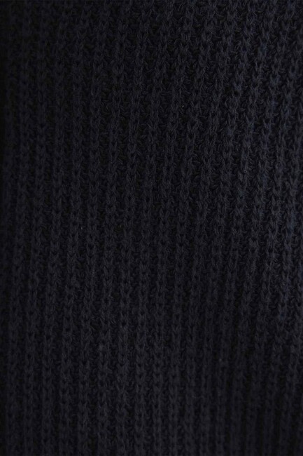 Kadın Düğmeli Kısa Hırka 1710719-84371 Lacivert - Thumbnail