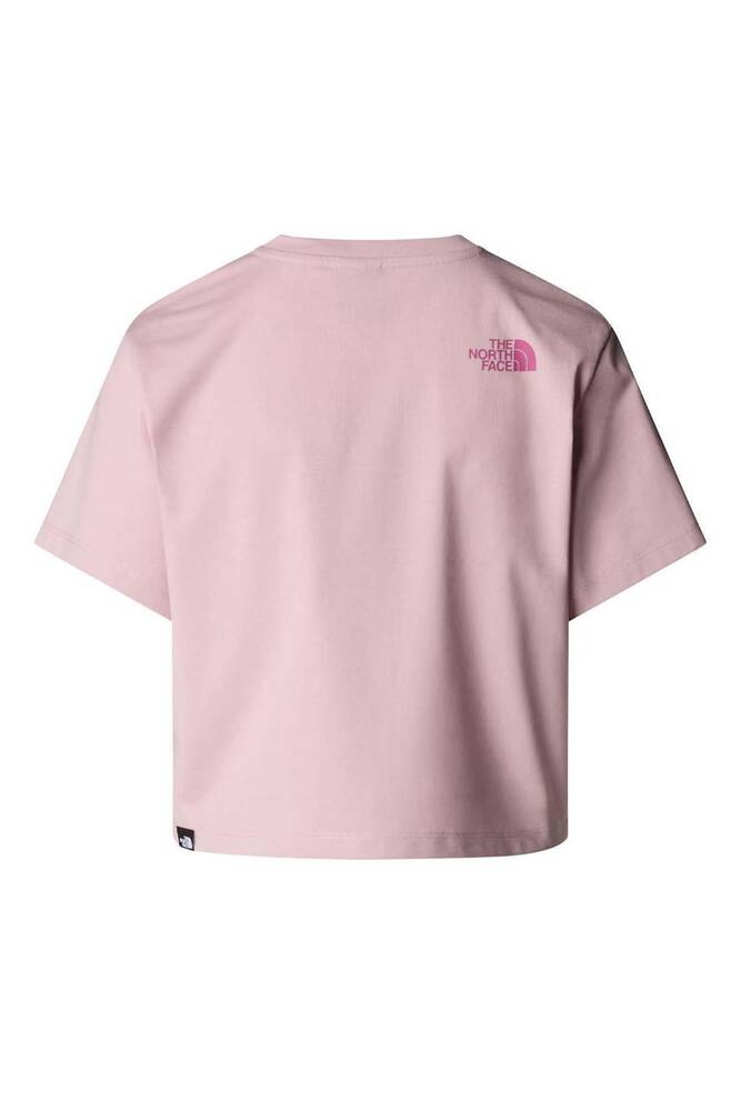 Kadın Easy Relaxed Cropped Tişört NF0A8A6HA1O1 Pembe 