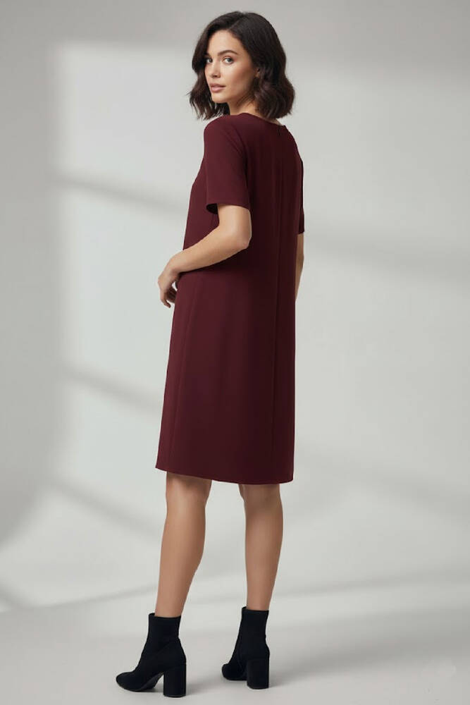 Kadın Elbise 19061898 Bordo 