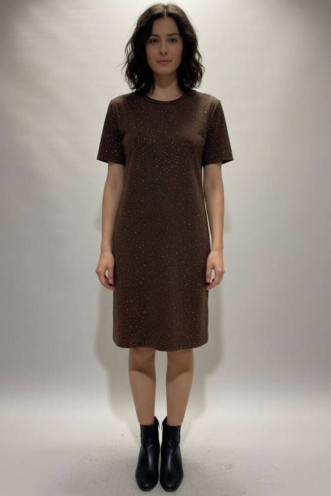 Kadın Elbise 19062121 Kahve 