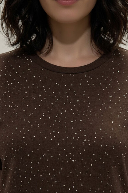 Kadın Elbise 19062121 Kahve (3)