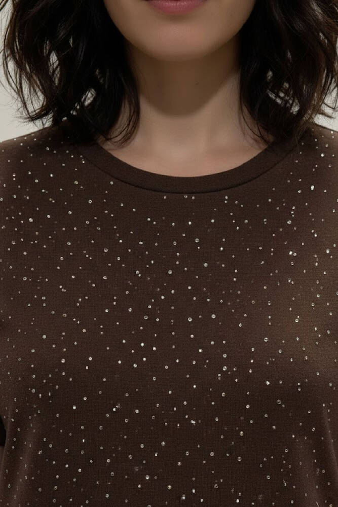 Kadın Elbise 19062121 Kahve 