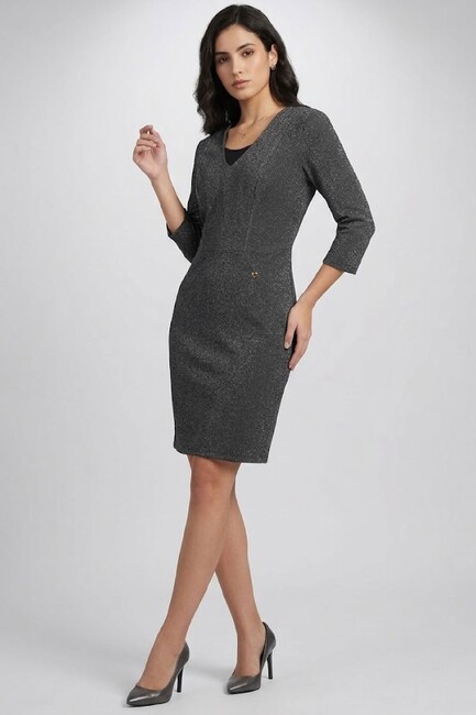Kadın Elbise 19062156 Gri (2)