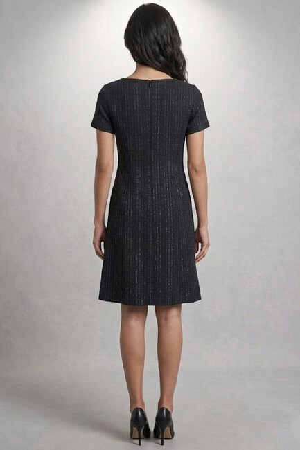 Kadın Elbise 19062159 Lacivert - Thumbnail