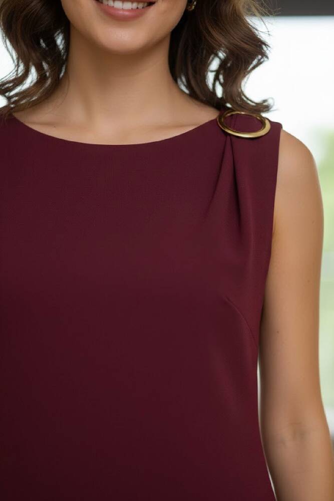 Kadın Elbise 19062243 Bordo 