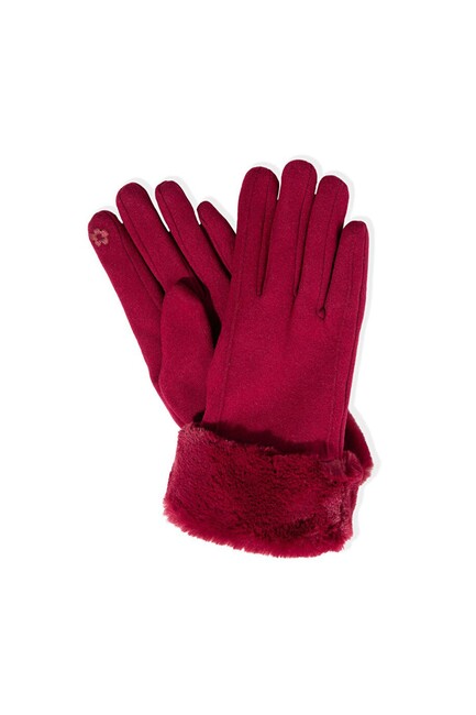 Kadın Eldiven 1911768-70394 Bordo (1)