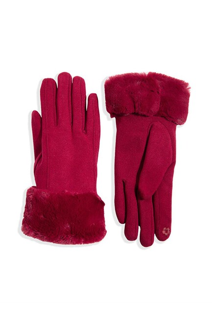 Kadın Eldiven 1911768-70394 Bordo (2)