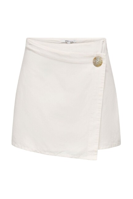 Kadın Elene Linen Etek 15370405 Beyaz (1)