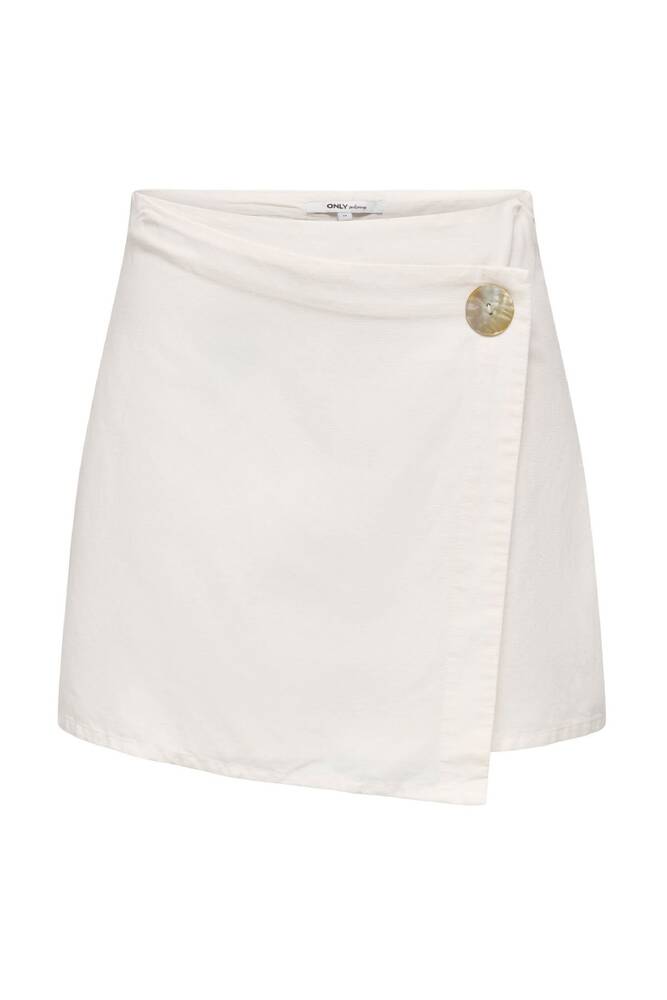 Kadın Elene Linen Etek 15370405 Beyaz 