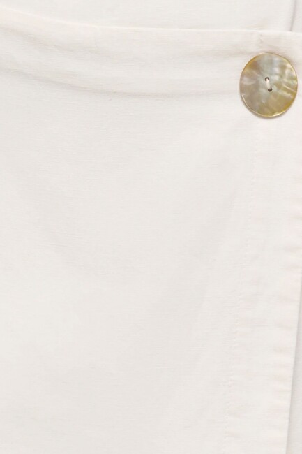 Kadın Elene Linen Etek 15370405 Beyaz (3)