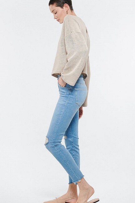 Kadın Elsa Jean Pantolon 1010039-81285 Mavi (2)