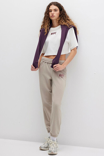 Kadın Eşofman Altı 1010757-70112 Bej (1)