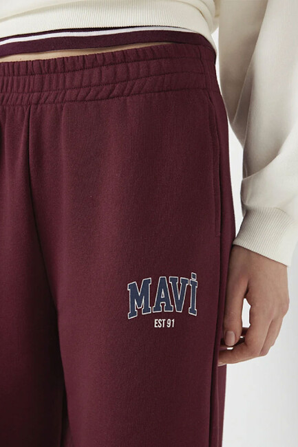 Kadın Eşofman Altı 1010757-90705 Bordo - Thumbnail