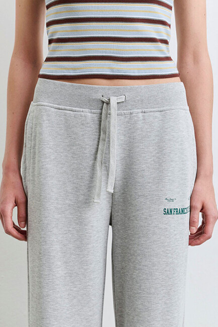 Kadın Eşofman Altı 1011034-83096 Gri - Thumbnail