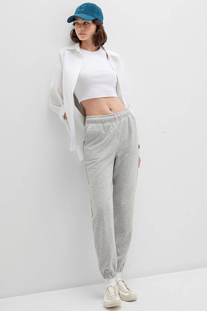 Kadın Eşofman Altı 1600823-32175 Gri 