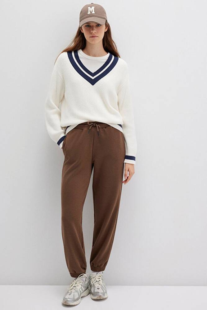 Kadın Eşofman Altı 1600903-81959 Kahve 