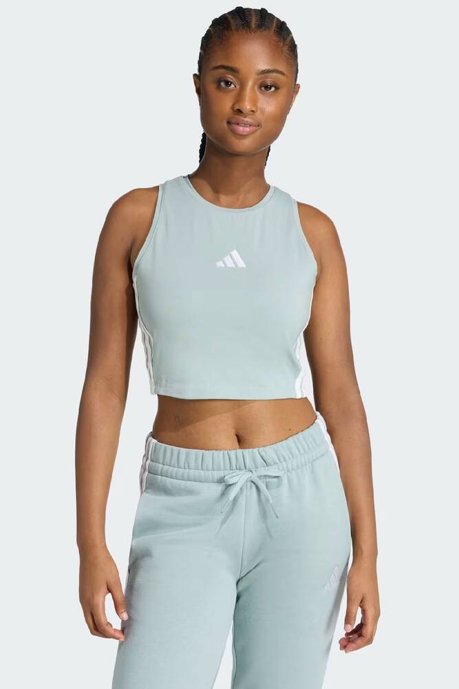 Kadın Ess 3S Dolgulu Atlet KC5183 Yeşil 