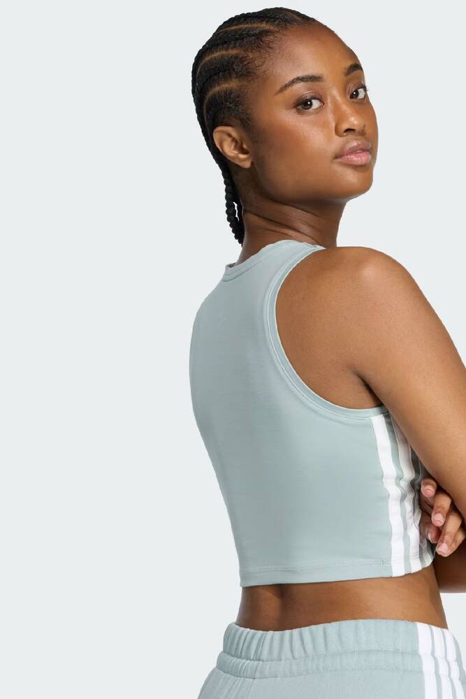 Kadın Ess 3S Dolgulu Atlet KC5183 Yeşil 