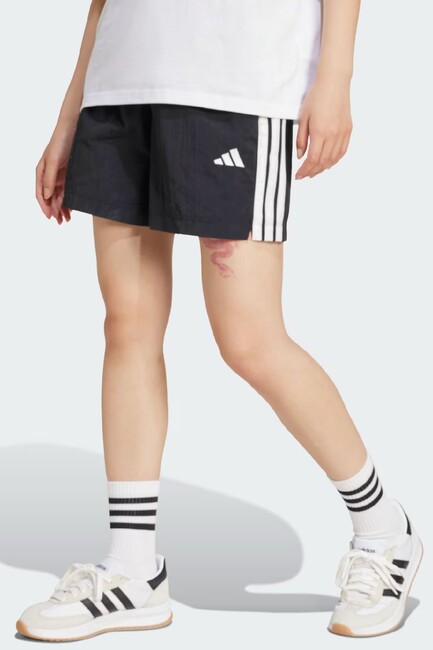 Kadın Ess 3S Lifestyle Woven Şort JE1309 Siyah (1)