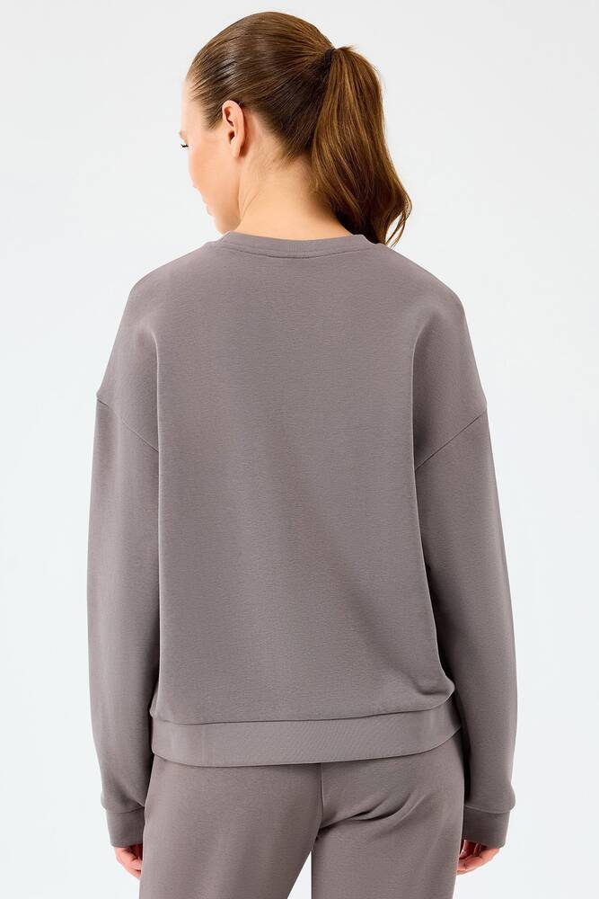 Kadın Ess Crewneck Sweat S2610011-3920 Gri 