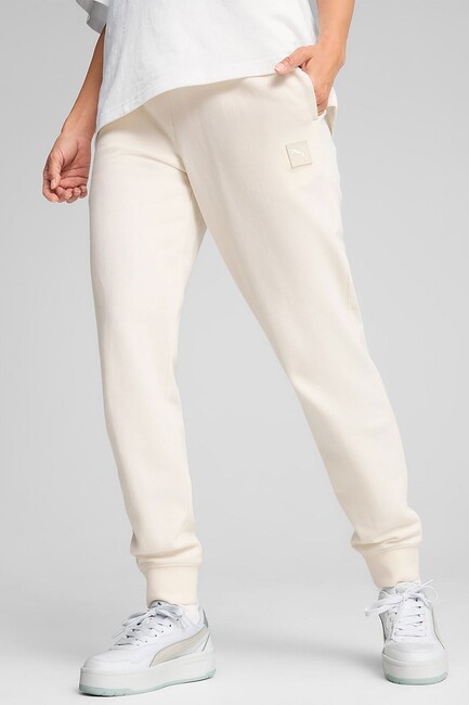 Kadın Ess Elevated Eşofman Alt 690899-99 Ekru (2)