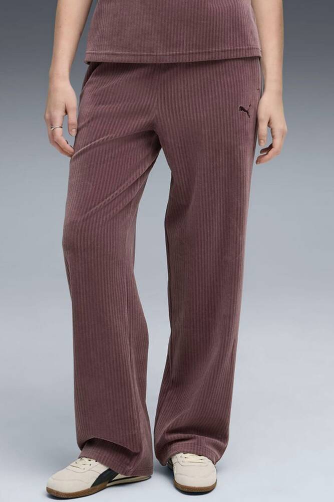 Kadın Ess Elevated Eşofman Altı 688108-88 Kahve 