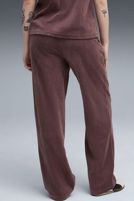 Kadın Ess Elevated Eşofman Altı 688108-88 Kahve (2)